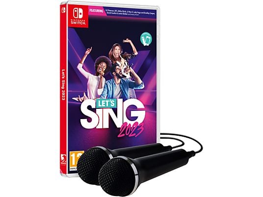 Let's Sing 2023 (+2 Mics) - Nintendo Switch - Deutsch, Französisch, Italienisch