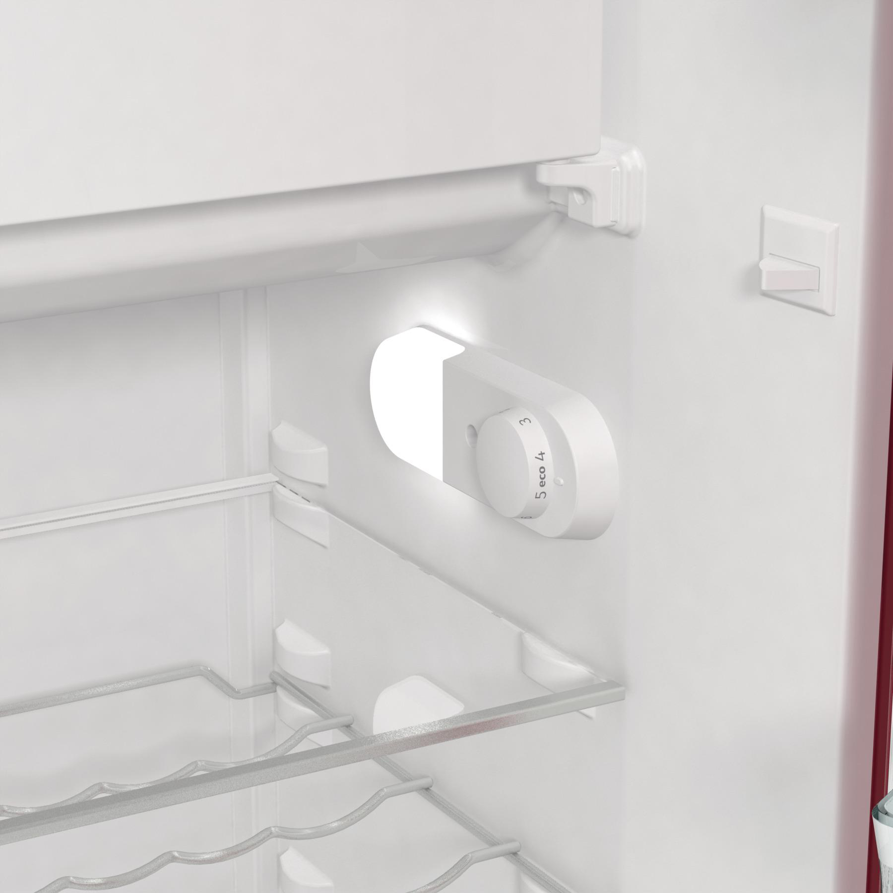 GORENJE OBRB615DR VW Bulli Retro Collection Kühlschrank (247 l, D, 1525 mm hoch, Bordeaux)
