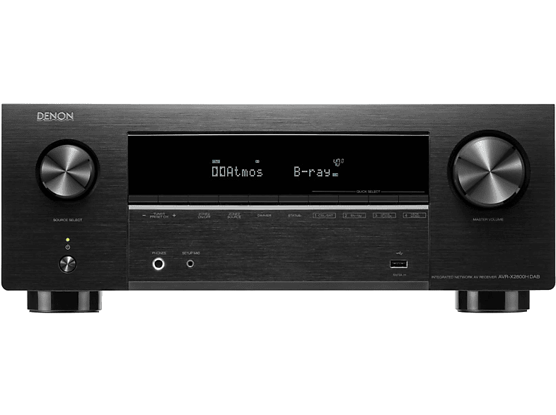 DENON AVR-X2800H DAB 7.2-Kanal 8K-AV-Receiver, schwarz online kaufen ...