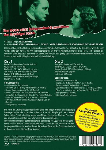 Vampıre Der Nacht Blu-ray