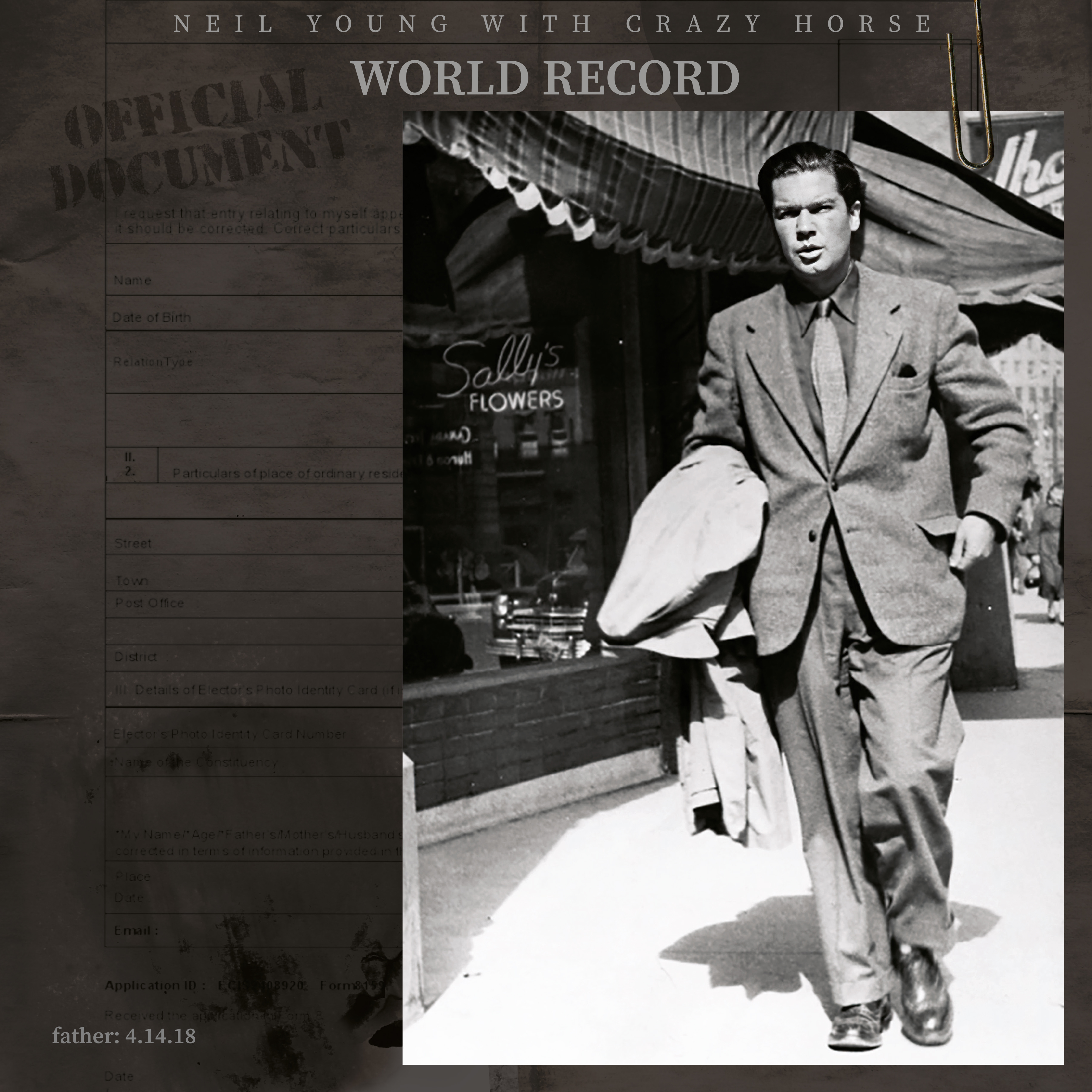 - Crazy WORLD & Horse (CD) Young Neil - RECORD