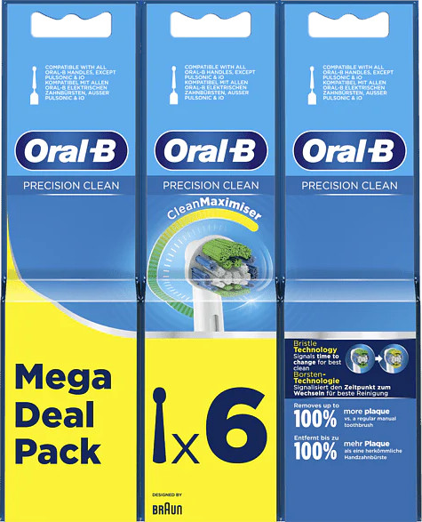 ORAL B Opzetborstels ProtectClean (EB20RB)