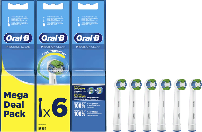 ORAL B Opzetborstels ProtectClean (EB20RB)