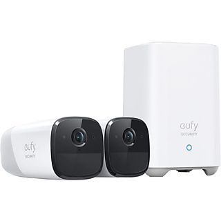 EUFY Caméra de surveillance EufyCam 2 Pro 2K 2+1 kit (T88513D1)