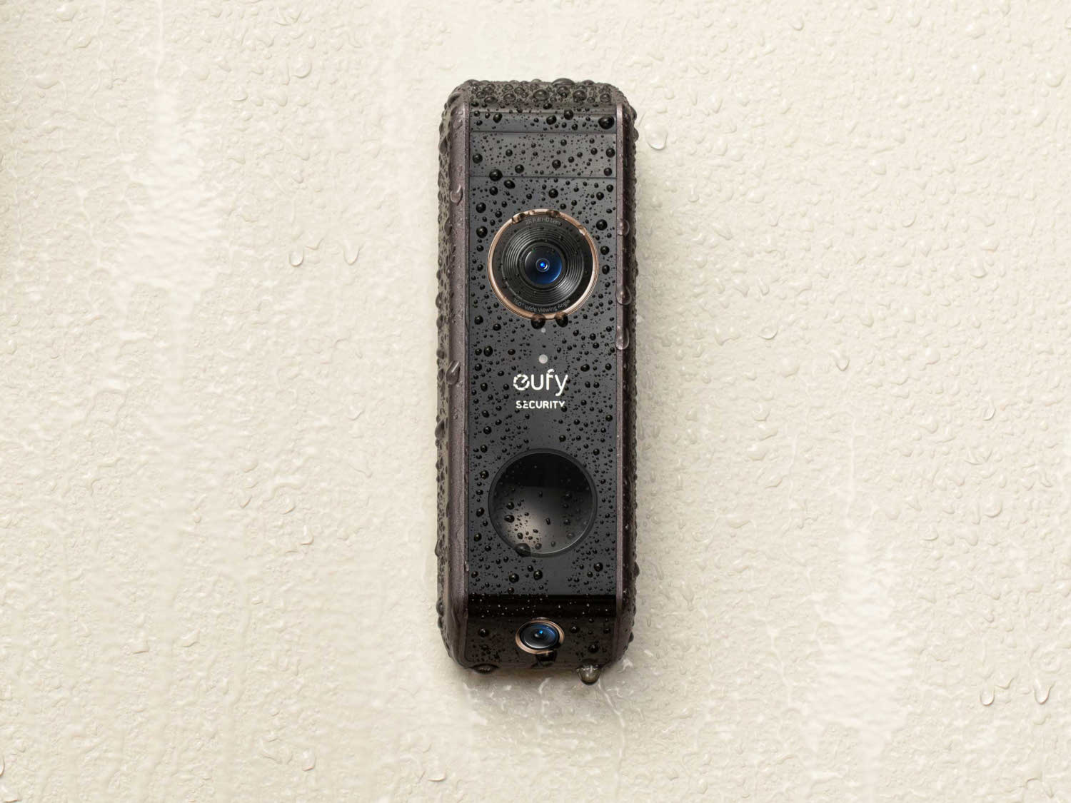 eufy Security Video Smart Lock E330, 3-in-1 Camera Deurbel Vingerafdruk Toegang, WiFi Deurslot, App Afstandsbediening, 2K HD, Deurbel Camera