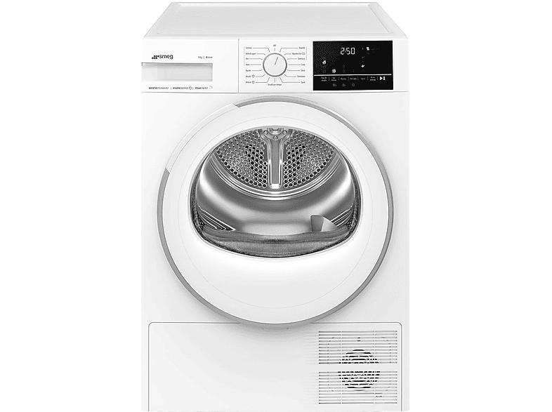 Smeg Dn83Se asciugatrice, 8 kg, 60,7 cm, Classe A+++