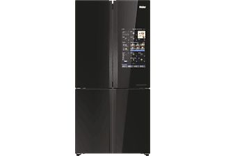 HAIER HCW9919FSGB CUBE 90 SERIE 9 French Door (F, 1900 mm hoch, Schwarz ...