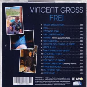Vincent Gross - Frei - (CD)
