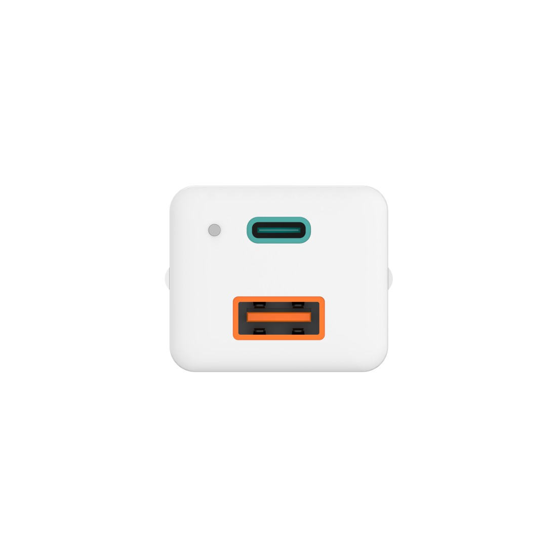 - 65 HAMA Schnellladegerät GaN Volt Weiß USB-A Universal, USB-C 20 3.3 PD, QC 1x Watt, 1x