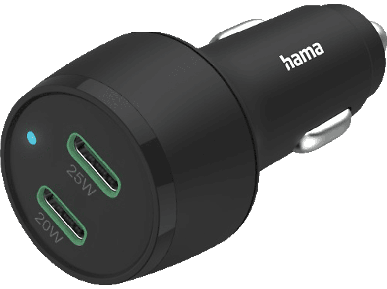 HAMA Auto-Schnellladegerät 2x USB-C Power Delivery / Qualcomm®, 45 W,  Schwarz online kaufen
