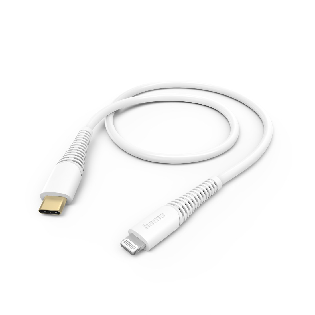 m, USB-C, Ladekabel, 1,5 Lightning HAMA auf Weiß
