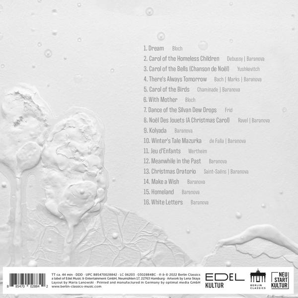Marina Baranova - White Letters  - (CD)