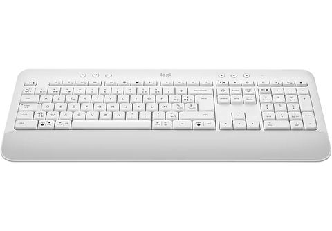 Clavier ergonomique sans fil Logitech Signature K650 Blanc