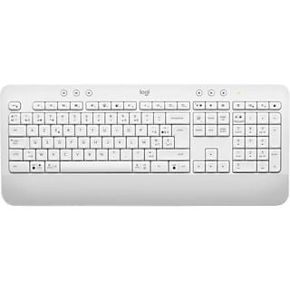 LOGITECH Draadloos Toetsenbord K650 Signature AZERTY NL BE Off White (920-010974)