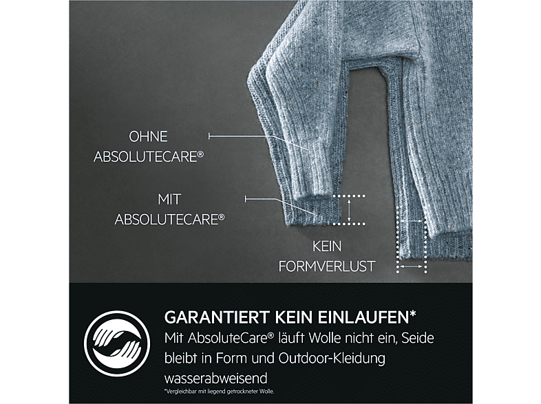 Thumbnail - AEG TR8T70680 Wärmepumpentrockner Serie 8000 AbsoluteCare® mit Trommelsteuerung (8 kg, Weiß / Schwarz Weiß)