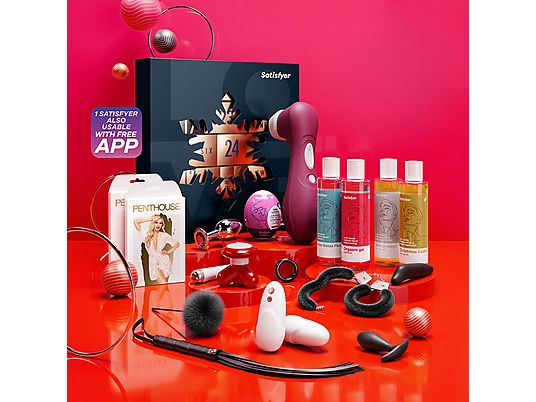 SATISFYER De luxe 2022 - Calendrier de l'Avent érotique (Multicolore)