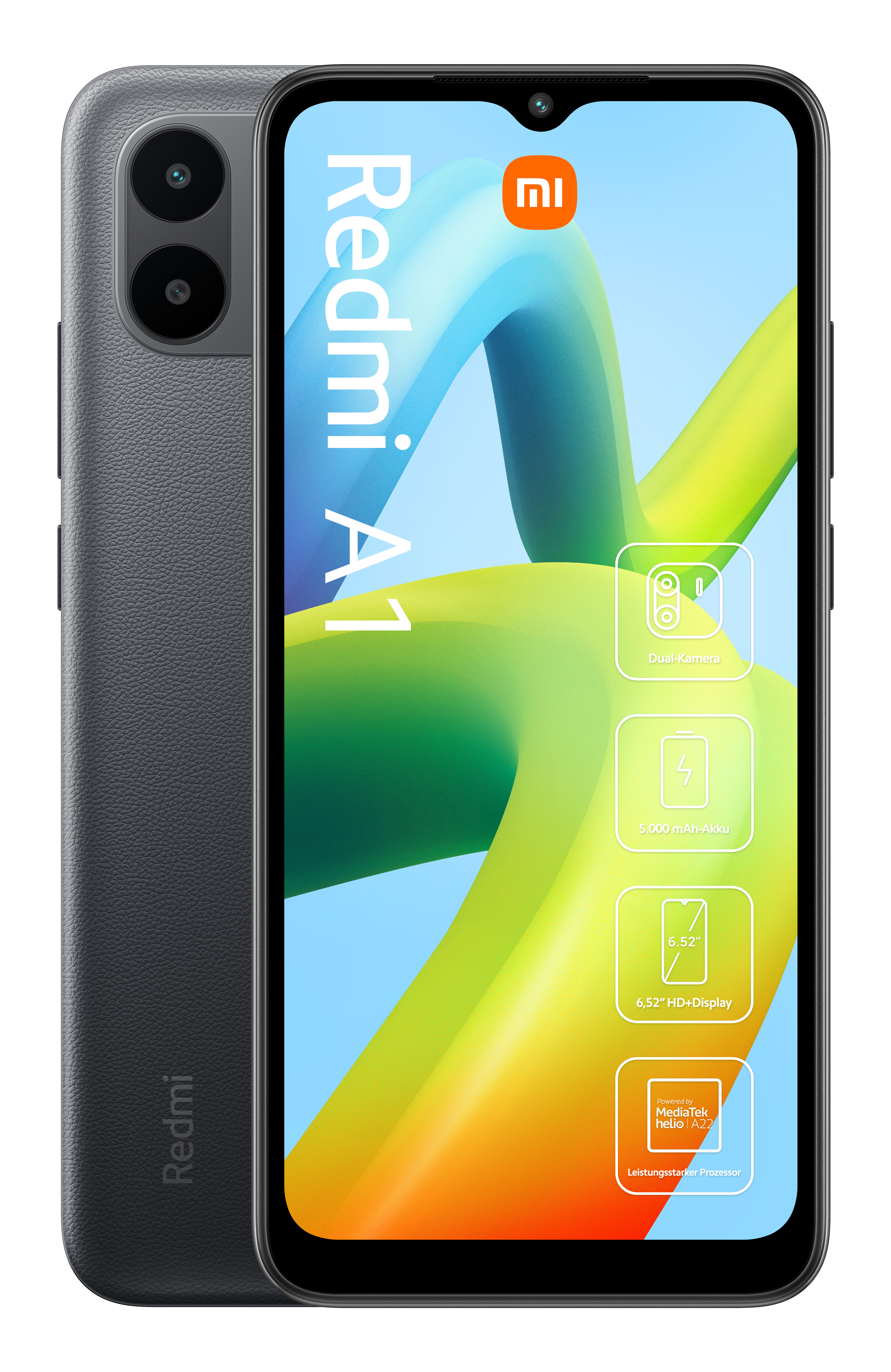 XIAOMI Redmi A1 32 GB SIM Black Dual