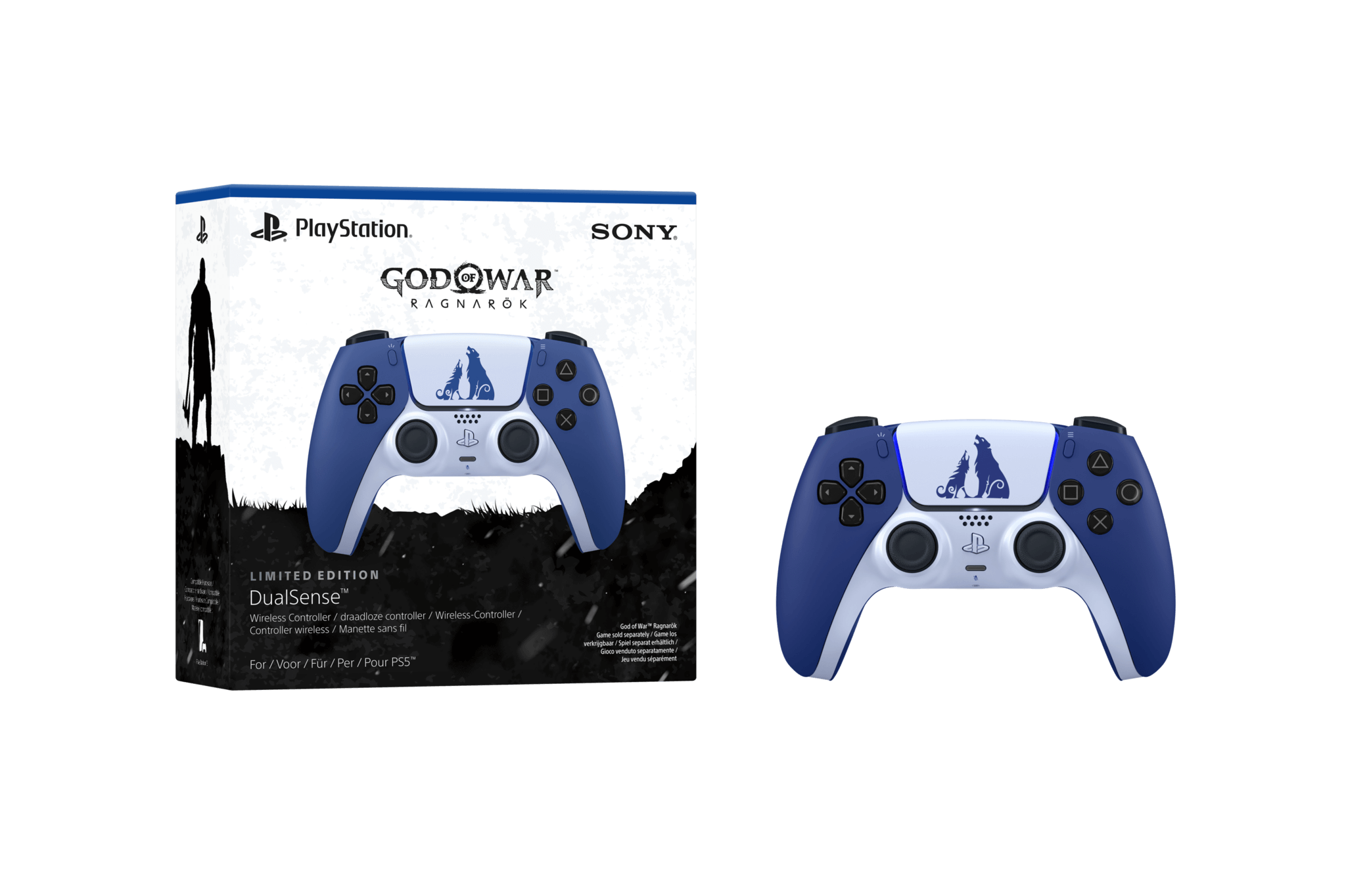 SONY PlayStation 5 - DualSense - God of War Ragnarok Limited Edition