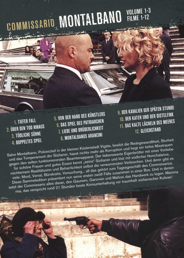 Commissario Montalbano-Sammelbox 1 (1-3) DVD