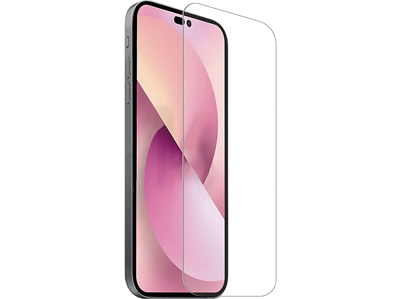 Protector pantalla - Muvit For Change, MCTPG0167, Para IPhone 14 Pro Max, Vidrio Templado, Transparente