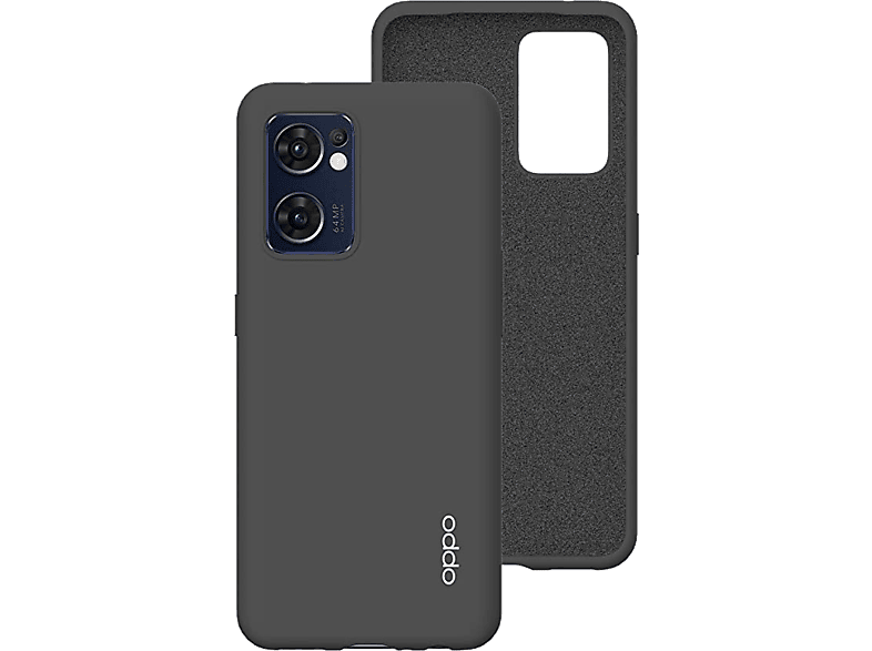 Funda móvil - OPPO, 3062940, Para Find X5 Lite, Caucho, Negro