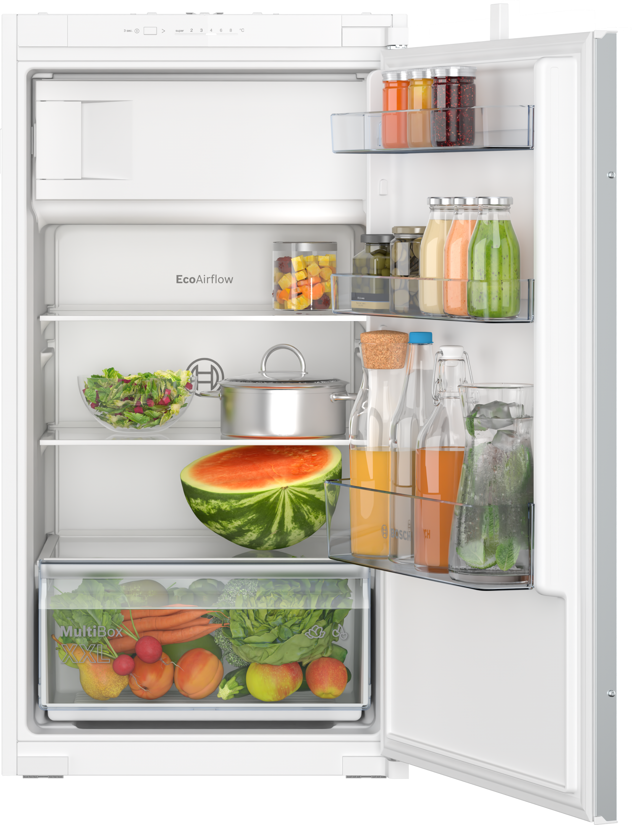 Bosch Kil32nse0 - Inbouw Koelkast Met Vriesvak Nishoogte 102.5 Cm