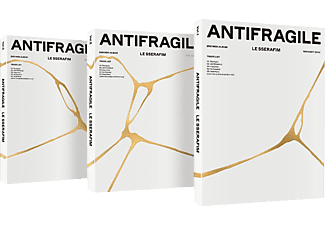 Le Sserafim - Antifragile (CD + könyv)