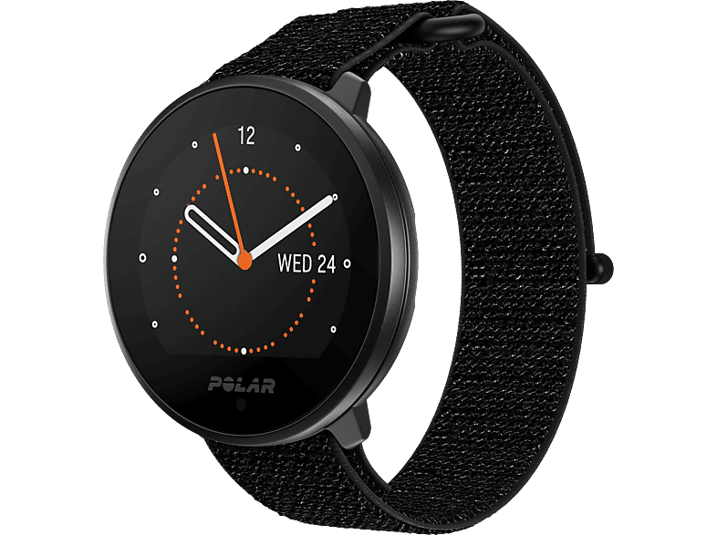 Reloj deportivo - Polar Unite, 1.2", Bluetooth, Resistente al agua, Modos deportivos, Notificaciones, Negro
