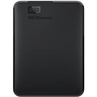 WESTERN DIGITAL Elements Portable - Disque dur (HDD, 1 TB, Noir)