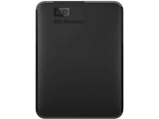 WESTERN DIGITAL Elements Portable - Festplatte (HDD, 1 TB, Schwarz)