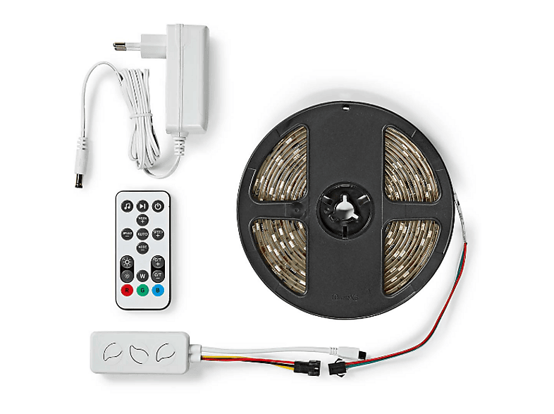 Nedis SmartLife LED Strip | Multi Colour | SMD | 5.00 m | IP65 | 2700 K | 960 lm | Android™ / IOS