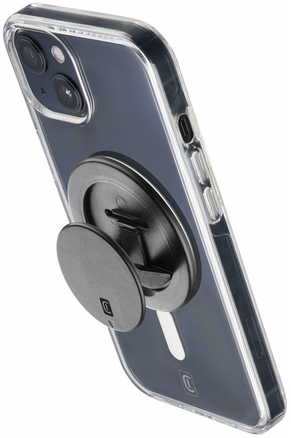 CELLULARLINE Houder Ring Stand MagSafe iPhone Zwart (RINGSTANDMAGK)