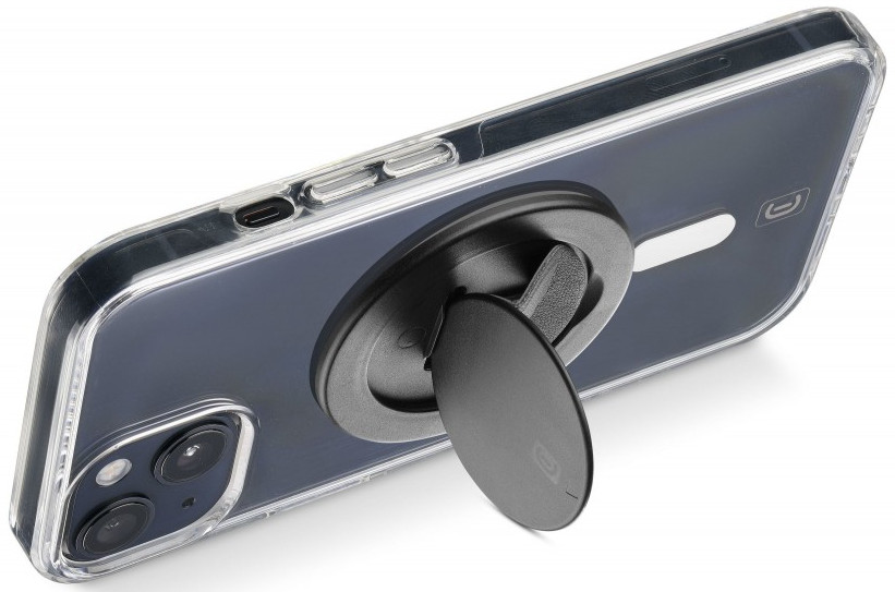 CELLULARLINE Houder Ring Stand MagSafe iPhone Zwart (RINGSTANDMAGK)