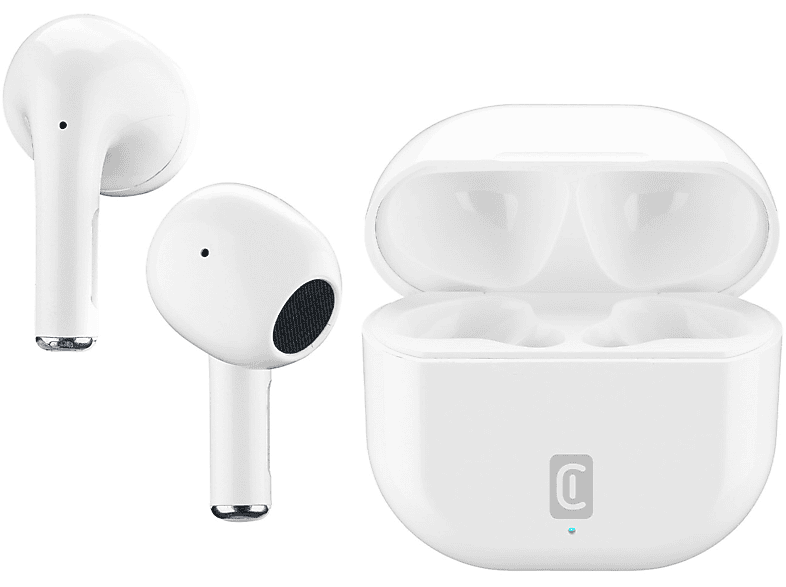 Cellularline Tiny Auricolari Wireless, Bianco