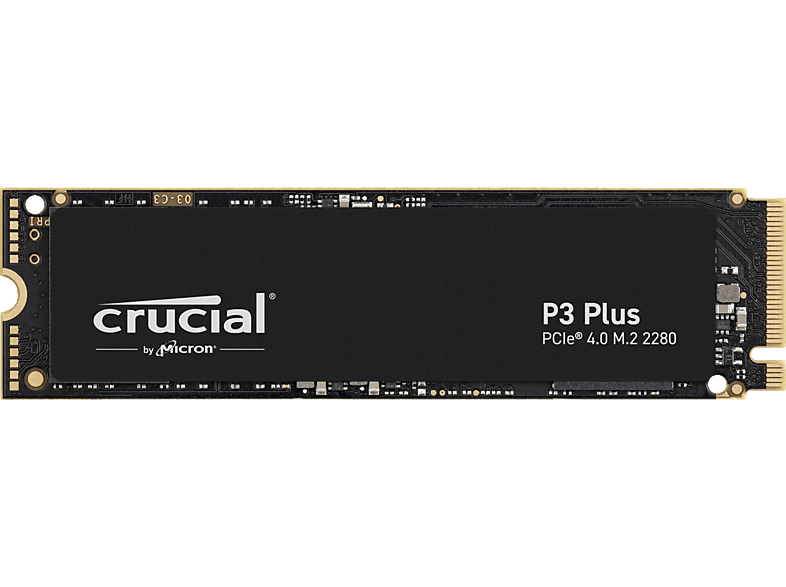 CRUCIAL P3 Plus SSD intern, 2 TB SSD M.2 via PCIe, intern