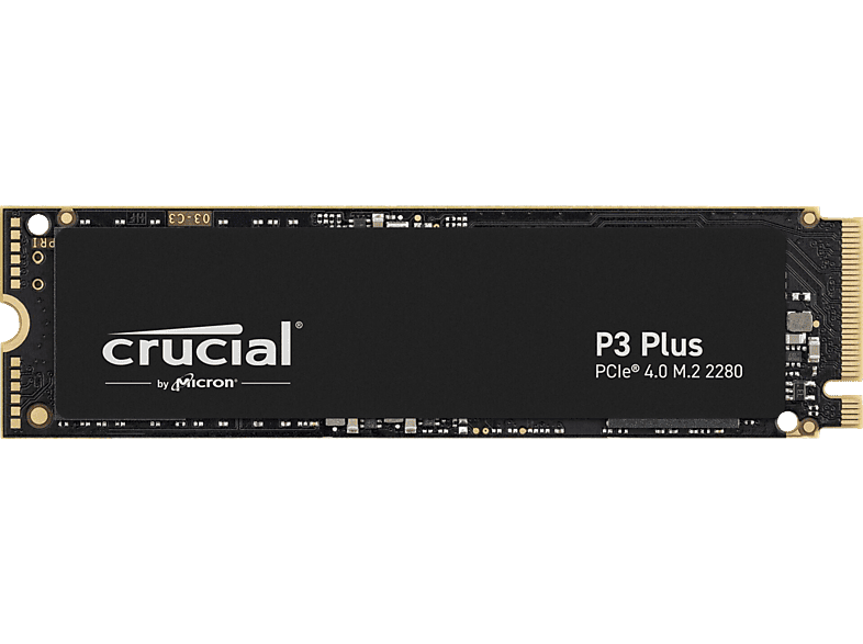 CRUCIAL P3 Plus SSD intern, 4 TB SSD M.2 via PCIe, intern
