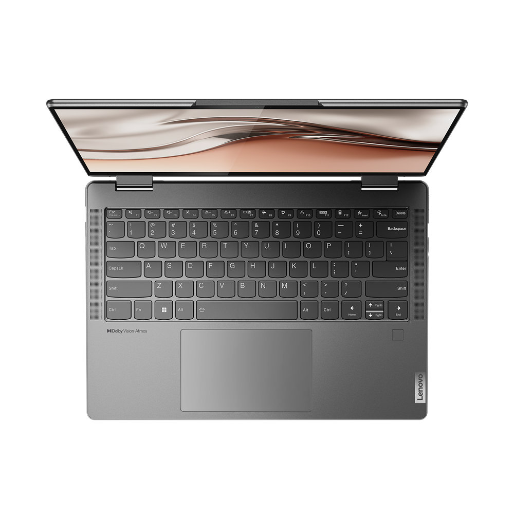 Convertible 2 en 1 - Lenovo Yoga 7 14ARB7, 14" DCI 2.2K, AMD Ryzen™ 5 6600U, 8GB RAM, 512GB SSD, Radeon™ 660M Graphics, Windows 11 Home