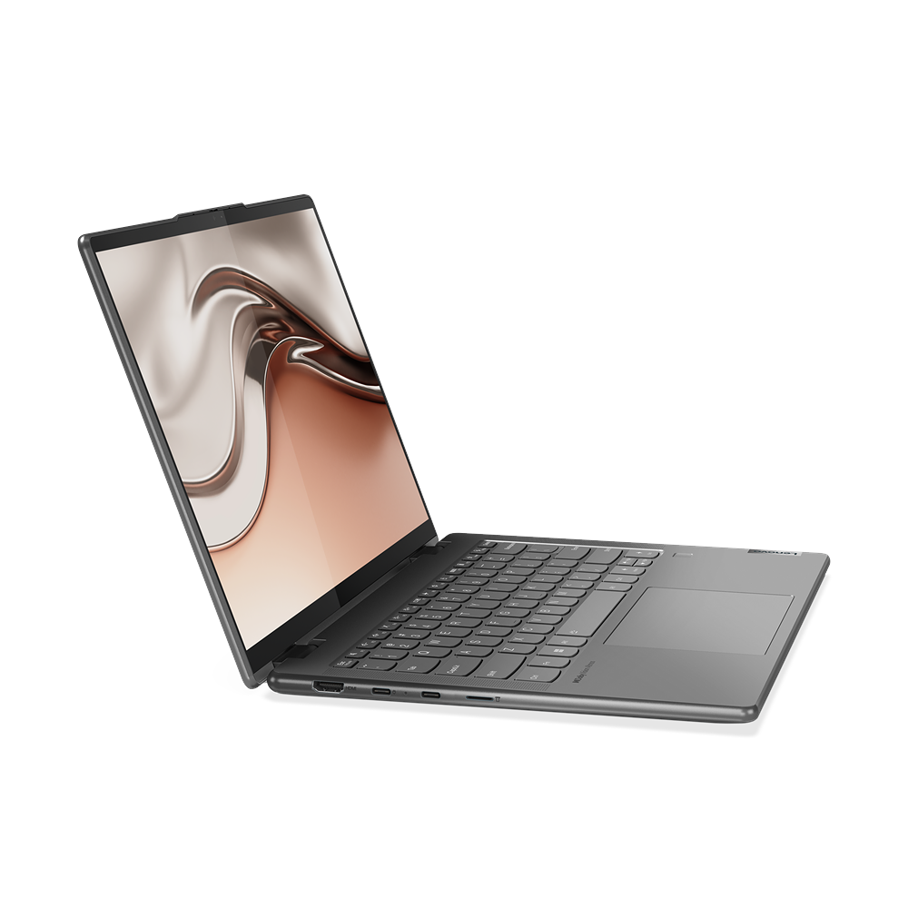 Convertible 2 en 1 - Lenovo Yoga 7 14ARB7, 14" DCI 2.2K, AMD Ryzen™ 5 6600U, 8GB RAM, 512GB SSD, Radeon™ 660M Graphics, Windows 11 Home