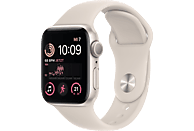 APPLE SE GPS 40 STARL ALU W STARL SPORT REG Smartwatch Fluorelastomer Fluorelastomer, 130 - 200 mm, Polastern