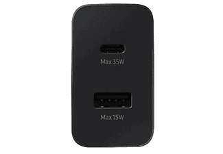 SAMSUNG EP-TA220N Type-A Type-C 35W Hızlı Şarj Adaptörü Siyah_2