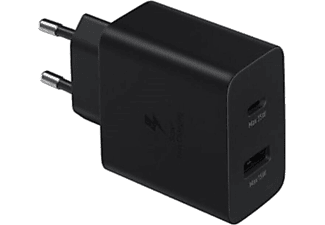 SAMSUNG EP-TA220N Type-A Type-C 35W Hızlı Şarj Adaptörü Siyah