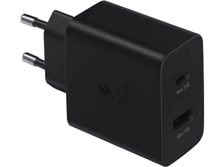 SAMSUNG EP-TA220N Type-A Type-C 35W Hızlı Şarj Adaptörü Siyah_0