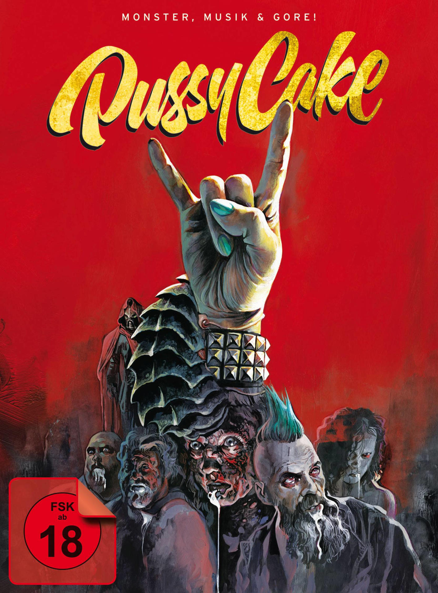 Pussycake-Monster,Musik und Gore! Blu-ray DVD 