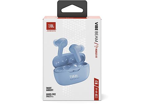 Kopfhörer JBL WAVE BEAM True Wireless, In-ear Kopfhörer Bluetooth Blau Blau  | MediaMarkt