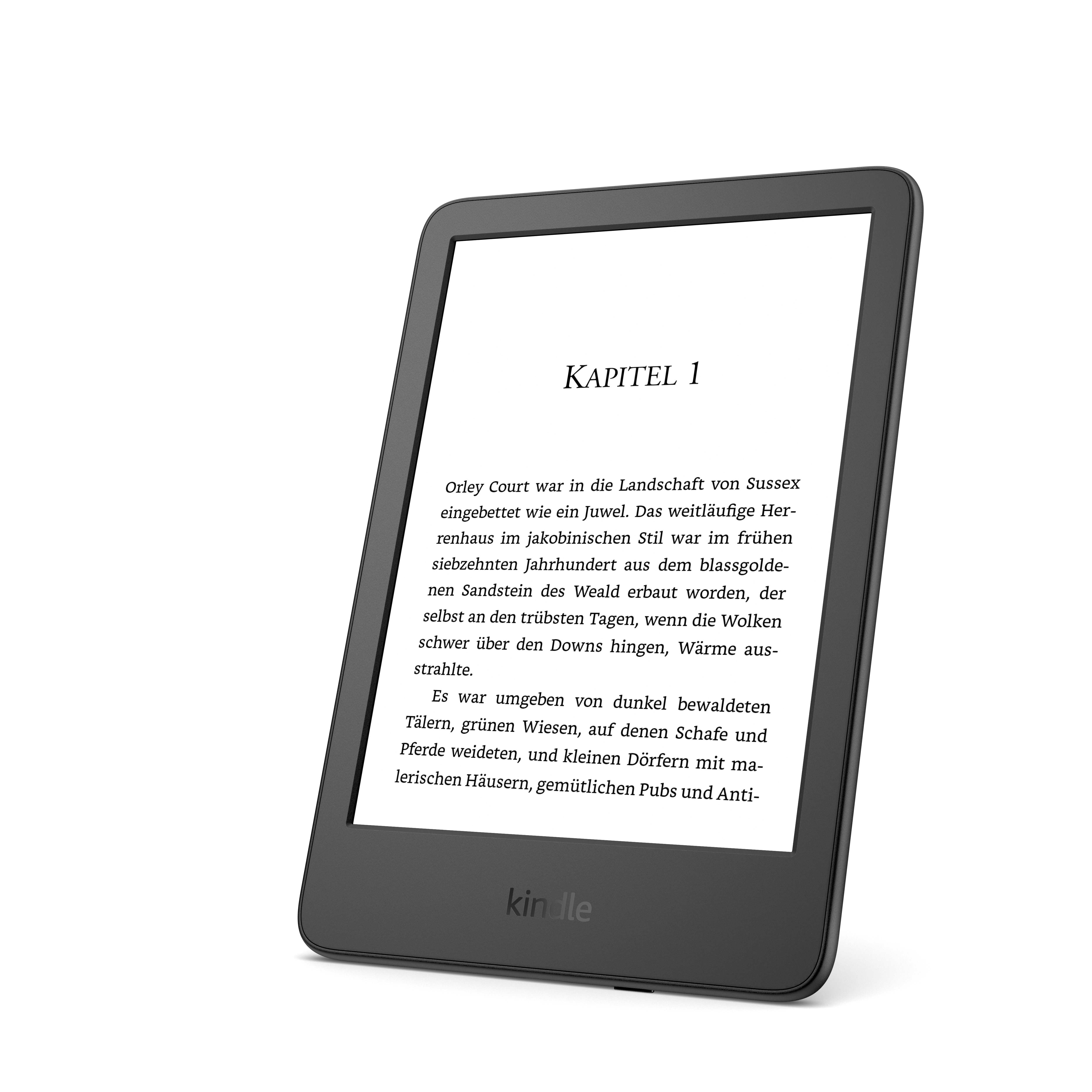 KINDLE (2022) Werbung 16 GB Black E-Book Mit