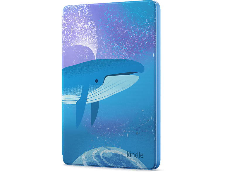 KINDLE Der neue Kindle Kids (2022) – Mit Zugriff auf über tausend Bücher und Hülle – Weltraumwal-Design, Mit Werbung  16 GB E-Book Black