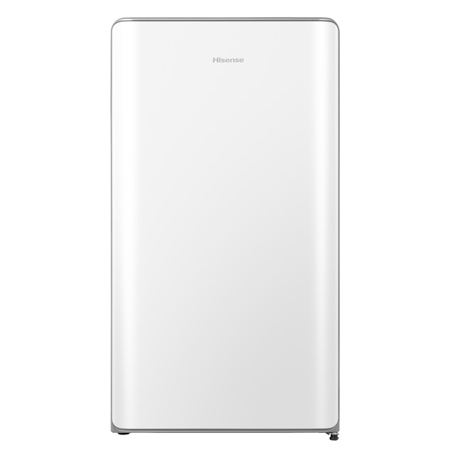 Frigorífico una puerta - Hisense RR106D4CWF, 82 Litros, 38 dB, 86.7 cm, Blanco