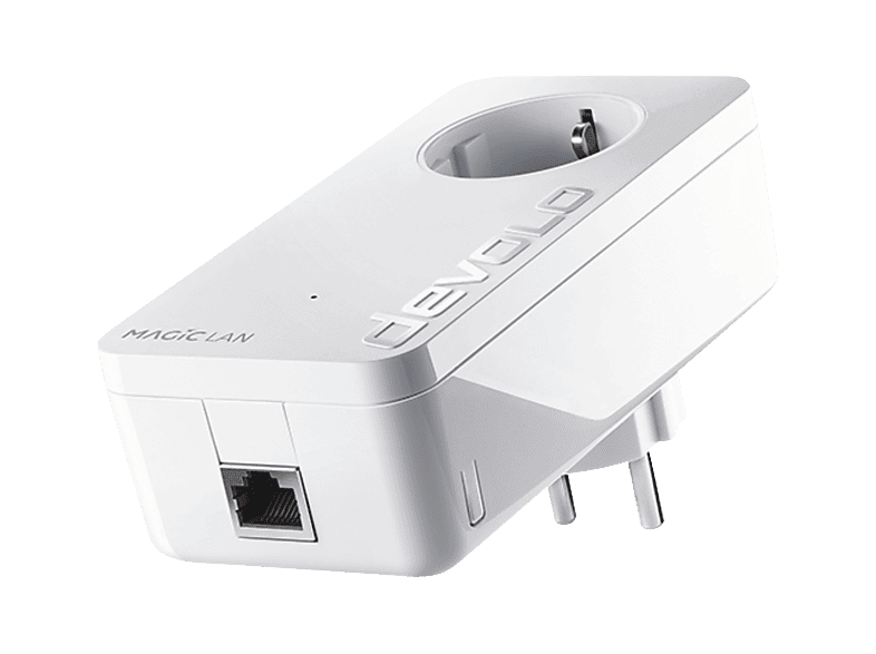 Devolo Magic 2-2400 LAN Powerline Starter Kit - 2 Adattatori 2400 Mbps - 1 Porta Gigabit Ciascuno - Per Gaming, Streaming 4K/8K E Home Office