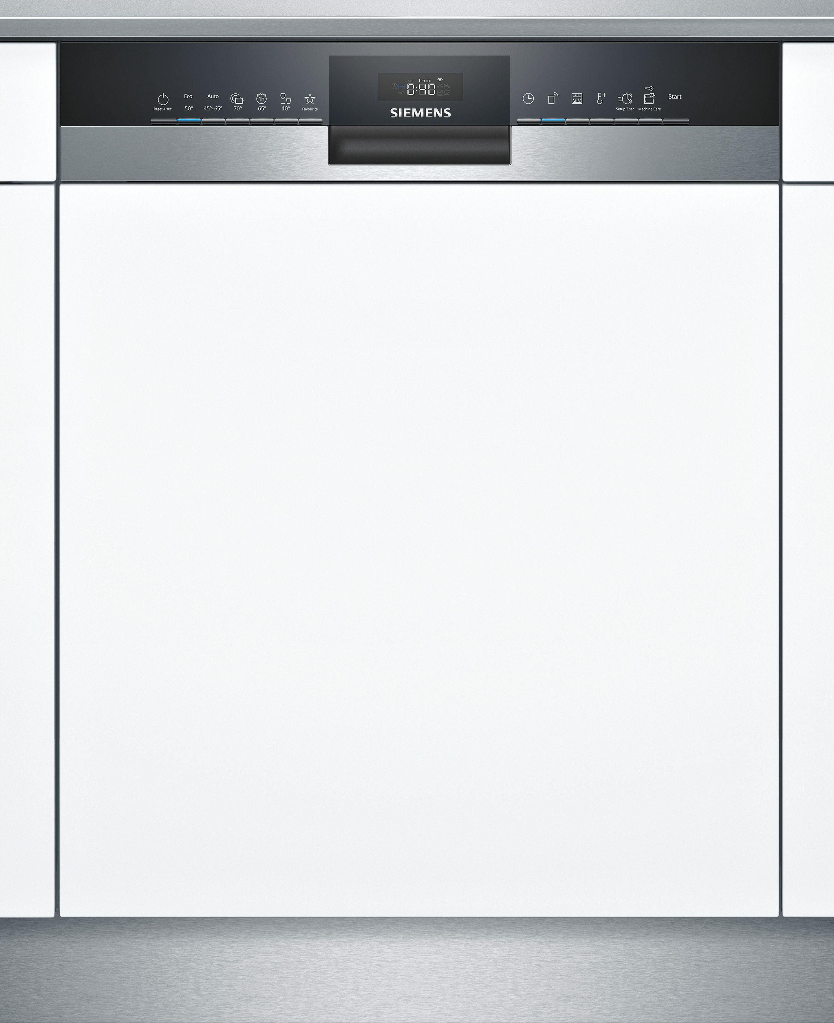 SIEMENS SN53ES16AE_C Geschirrspüler (integrierbar, Besteckkorb, 598 mm breit, 44 dB(A), C, Edelstahl)