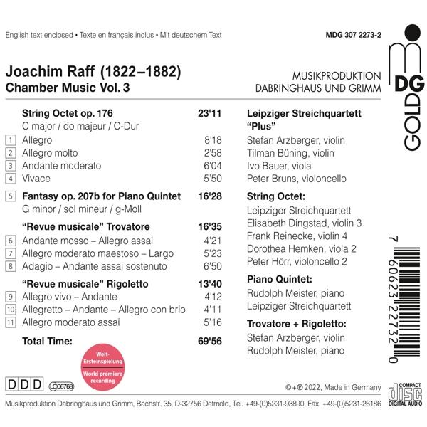 Leipziger Streichquartett "plus" - Kammermusik Vol.3  - (CD)